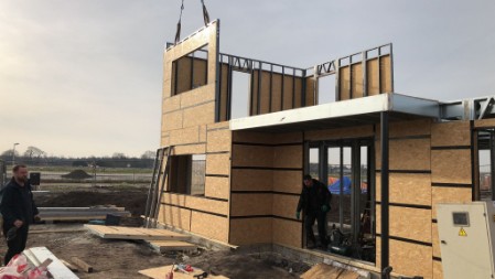 Bungalowbouw Nederland bouwen van staalframebouw woningen