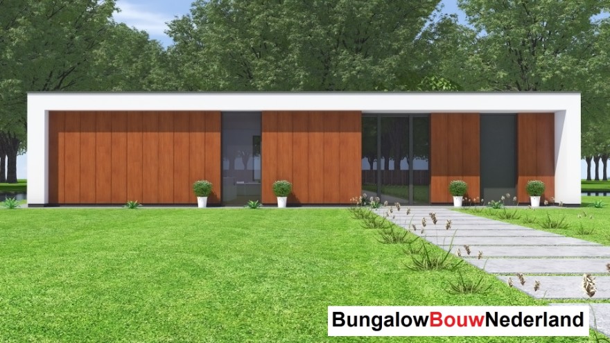 Bungalow Bouw Nederland type 150 levensloopbestendig Staalframebouw energieneutraal