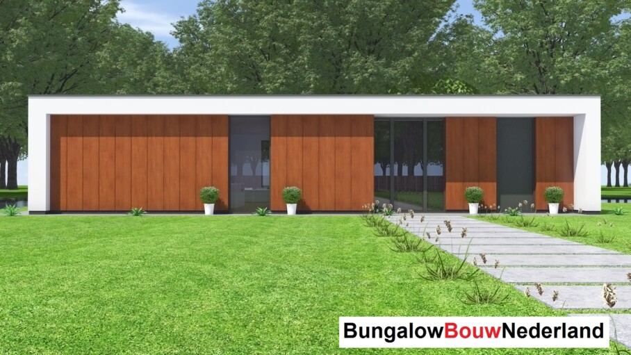 Bungalow Bouw Nederland type 150 levensloopbestendig Staalframebouw energieneutraal