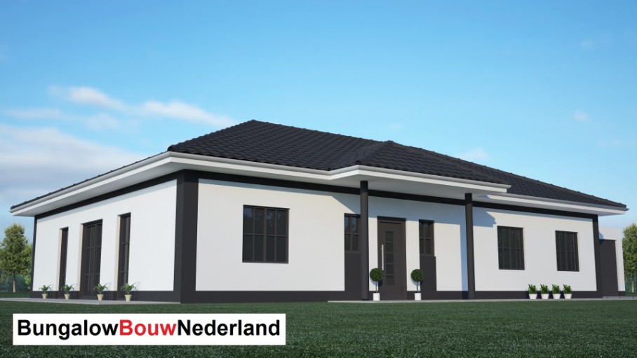 Bungalow Nederland B7  energieneutrale bungalow levensloopbestendig gelijkvloers  staalframebouw 