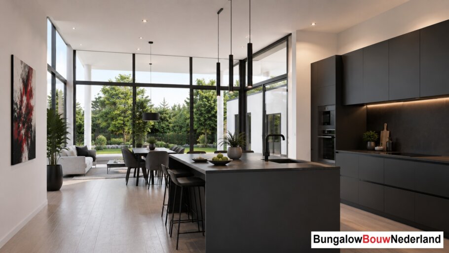 interieur-inspiratie beelden om toe te passen in ontwerp L-27 van bungalow-bouw-nederland