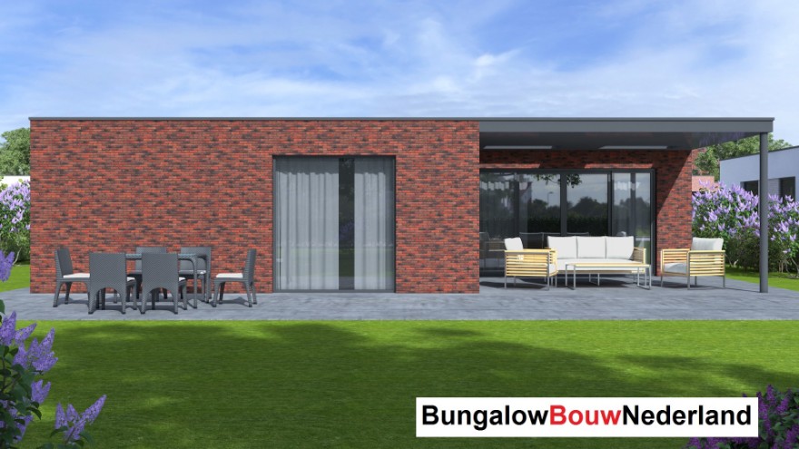 Bungalow bouw Nederland type B196  166 m2 