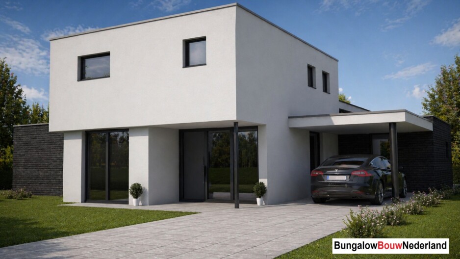 Bungalowbouwnederland H301  levensloopbestendige woning gelijkvloerse bungalow architectuur  