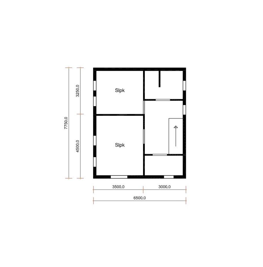 belijk de plattegronden en indelingen van gelijkvloers ontwerp H-301