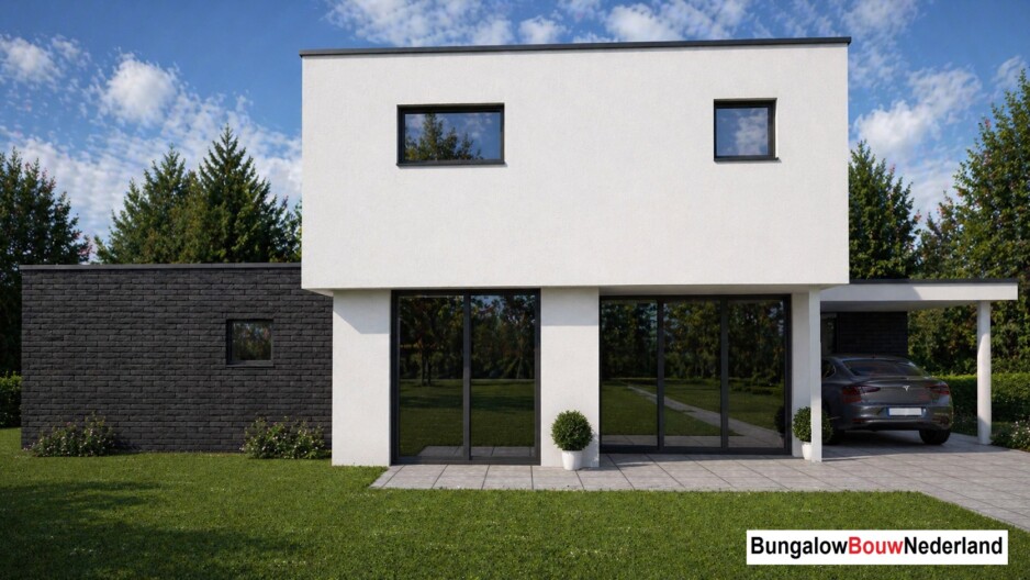 Bungalowbouwnederland H301  levensloopbestendige woning gelijkvloerse bungalow architectuur  