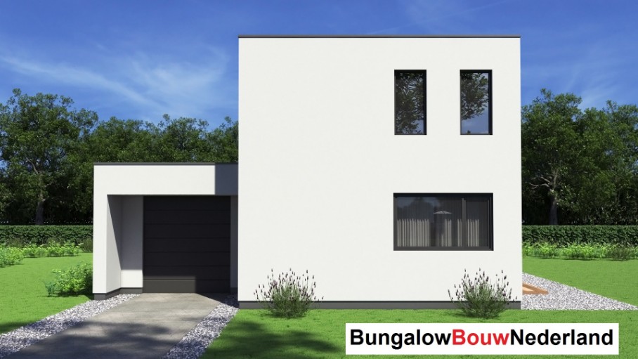 Bungalowbouw-Nederland H378 levensloopbestendige woning met verdieping vanaf 250.000 euro ATLANTA 