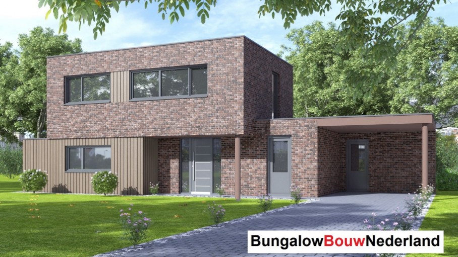 Bungalowbouw Nederland H392 gelijkvloerse woning met kleine verdieping door  ATLANTA