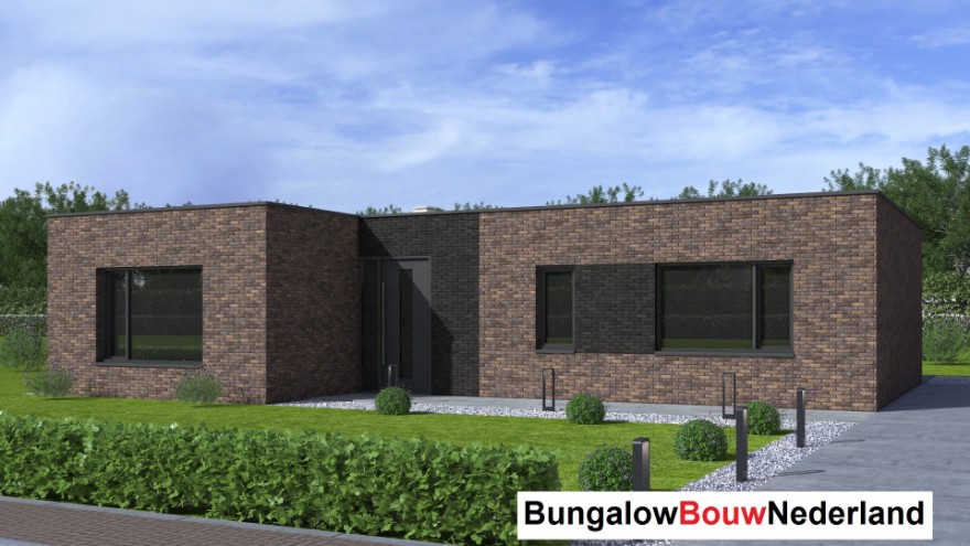 Bungalowbouw Nederland L180 plat dak levensloopbestendig energieneutraal onderhoudsarm