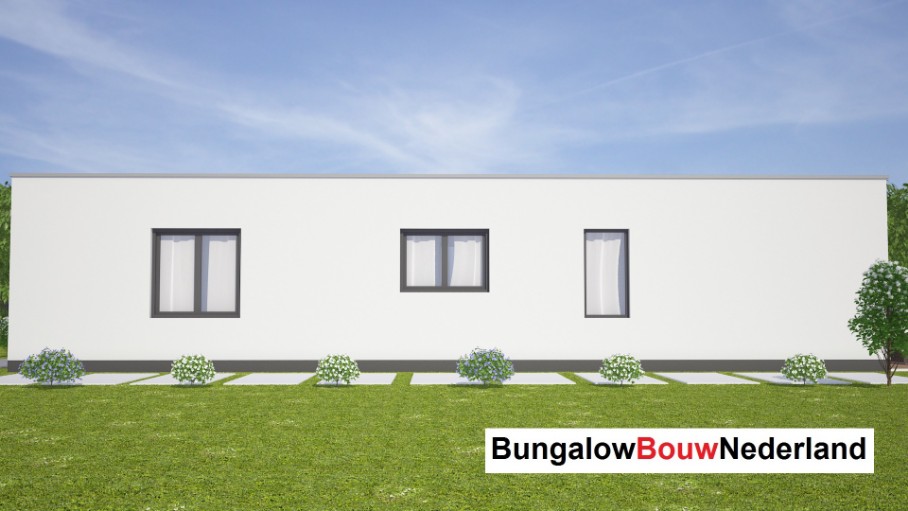 Bungalowbouw-Nederland L62 levensloopbestendige woning ATLANTA Staalframebouw  