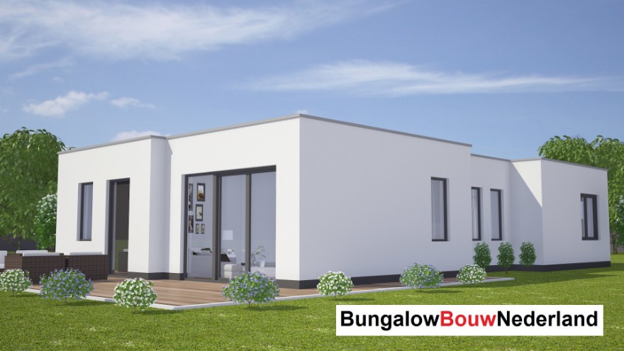 Bungalowbouw-Nederland L62 levensloopbestendige woning Staalframebouw
