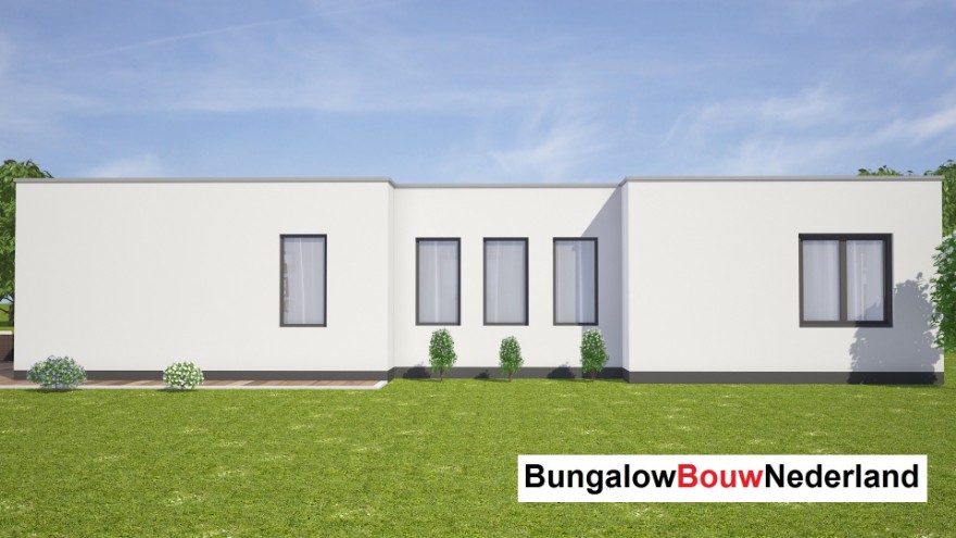 Bungalowbouw-Nederland L62 levensloopbestendige woning Staalframebouw