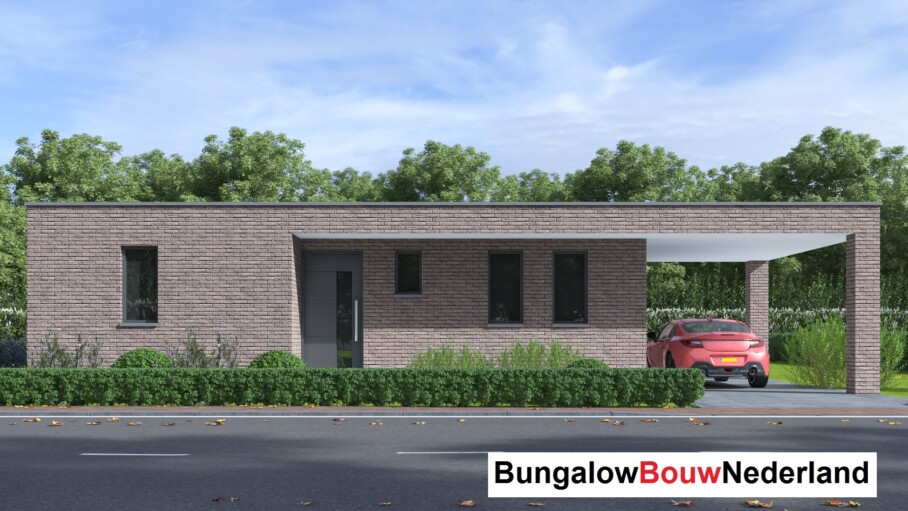 Bungalowbouw nederland L166 levensloopbestendige energiearme woning Staalframebouw