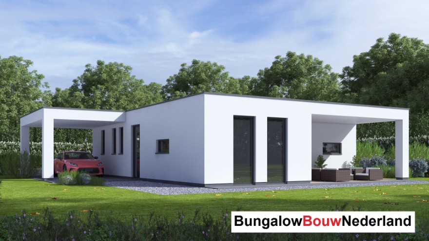 Bungalowbouw nederland L166 levensloopbestendige energiearme woning Staalframebouw