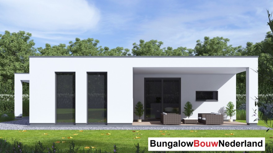 Bungalowbouw nederland L166 levensloopbestendige energiearme woning Staalframebouw