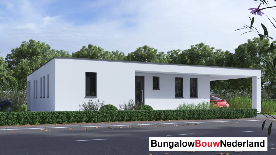 Bungalowbouw nederland L166 levensloopbestendige energiearme woning Staalframebouw