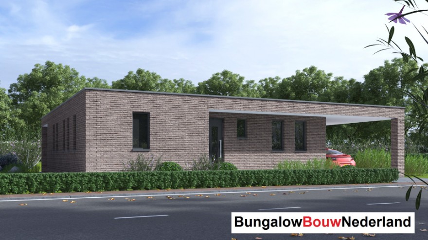 Bungalowbouw nederland L166 levensloopbestendige energiearme woning Staalframebouw