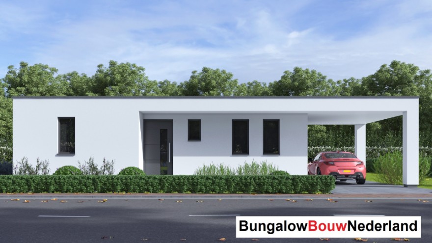 Bungalowbouw nederland L166 levensloopbestendige energiearme woning Staalframebouw