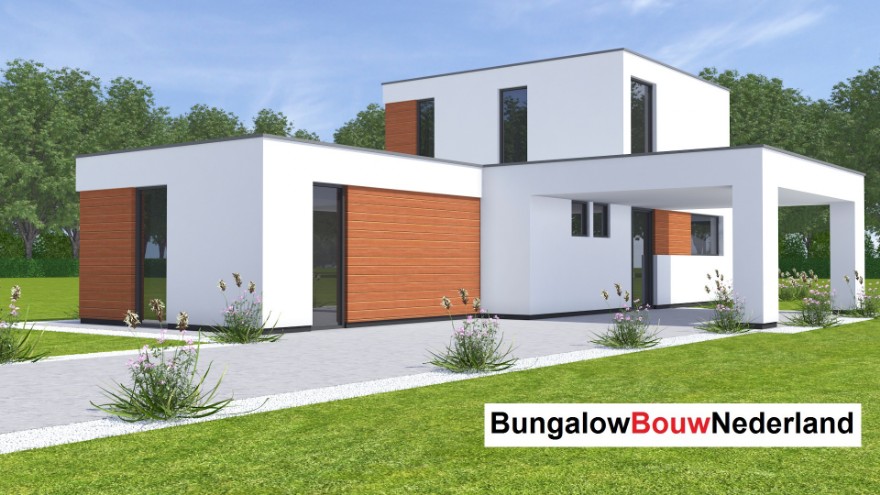 H370 bungalowbouw nederland levensloopbestendig met verdieping staalframebouw
