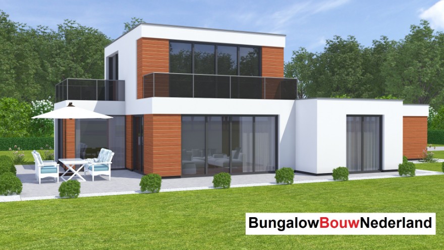 H370 bungalowbouw nederland levensloopbestendig met verdieping staalframebouw