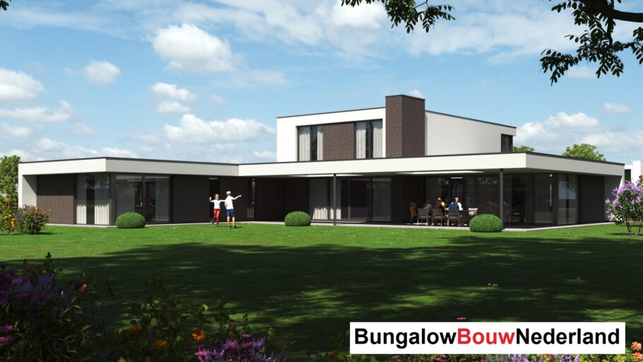H399 bungalowbouw-Nederland moderne architectuur levensloopbestendig gebouwd