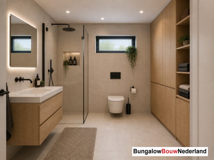Interieur voorbeelden voor een levensloopbestendige bungalow LK-136