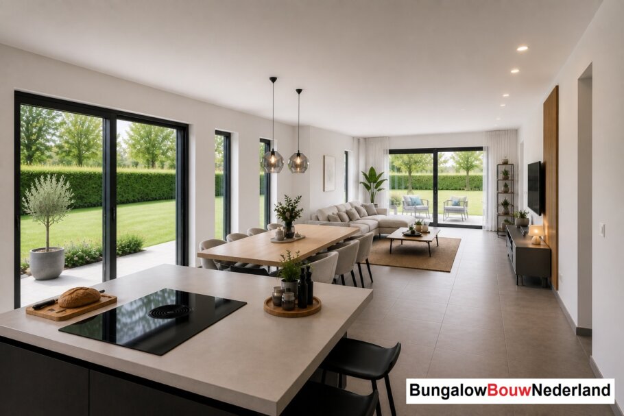 Interieur voorbeelden voor een levensloopbestendige bungalow LK-136