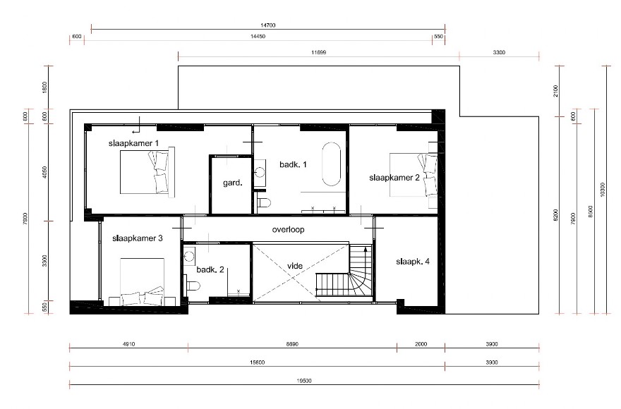 bungalowbouwnederland H382 moderne kubistische woning Staalframe ATLANTA-MBS