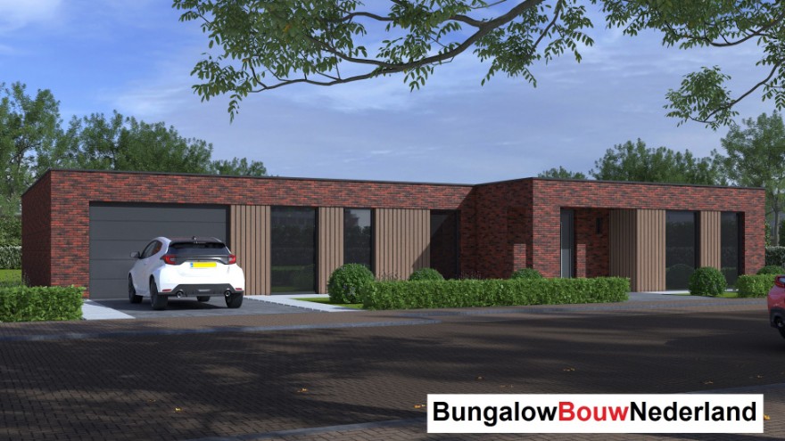 bungalowbouw nederland B172 levensloop rolstoel bestendig  met energieneutraal staalframe bouwsysteem