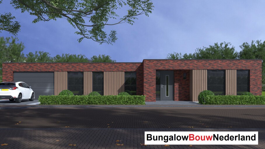 bungalowbouw nederland B172 levensloop rolstoel bestendig  met energieneutraal staalframe bouwsysteem