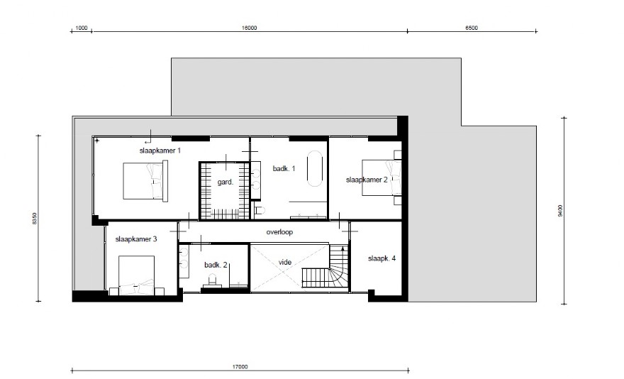 bungalowbouwnederland H382 moderne kubistische woning Staalframe ATLANTA-MBS