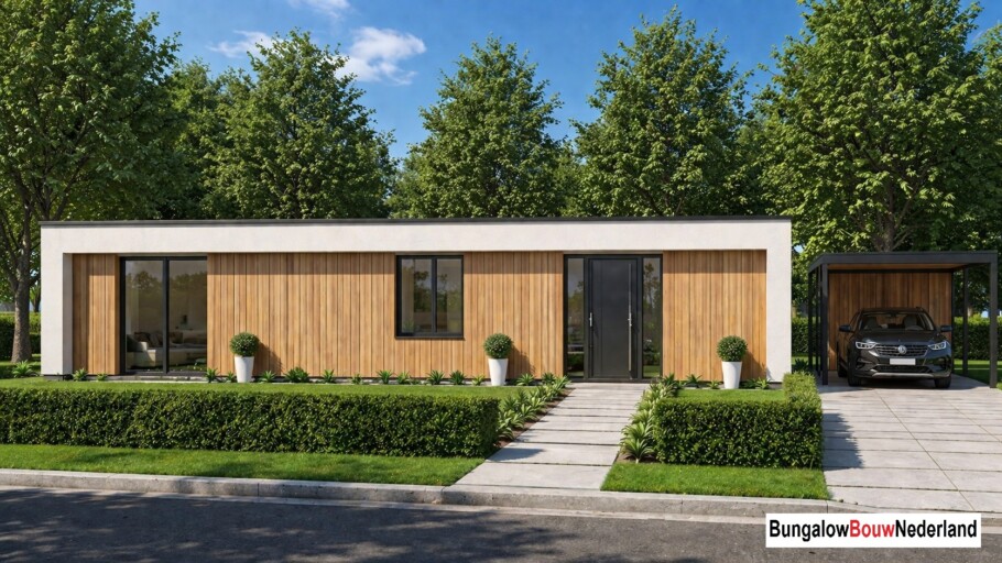 Bungalow Bouw Nederland type 150 levensloopbestendig Staalframebouw energieneutraal