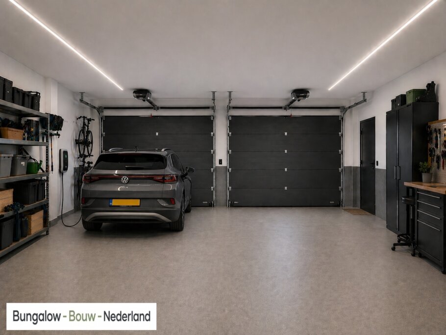 Moderne interieurbeelden van levensloopbestendige bungalow L-169