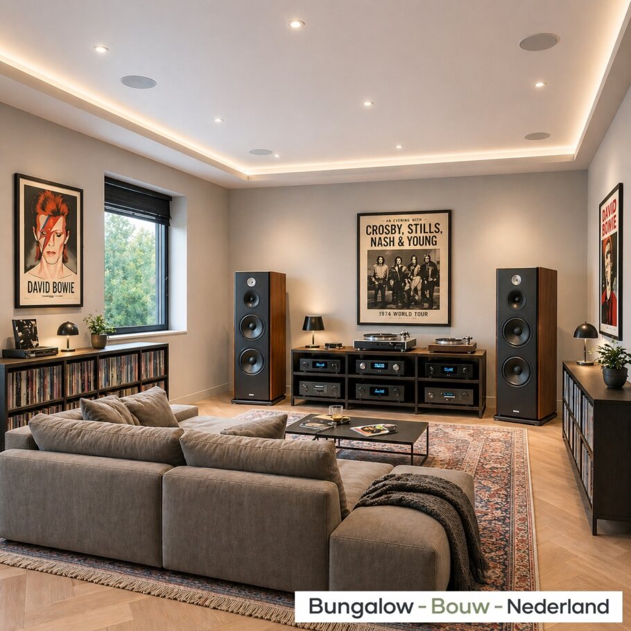 Modern interieur van levensloopbestendige bungalow C101
