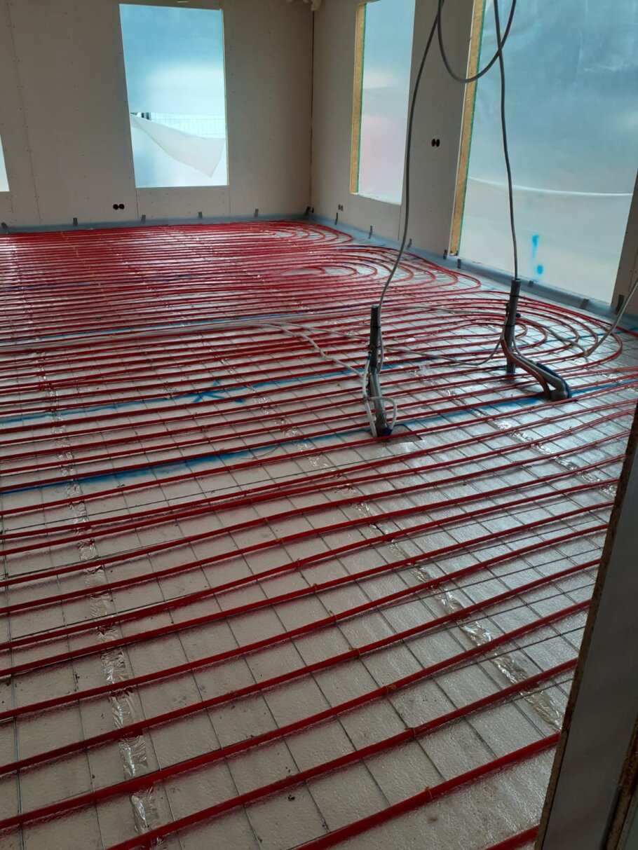 WTW-ventilatie systeem D voor een energiezuinige nieuwbouwwoning